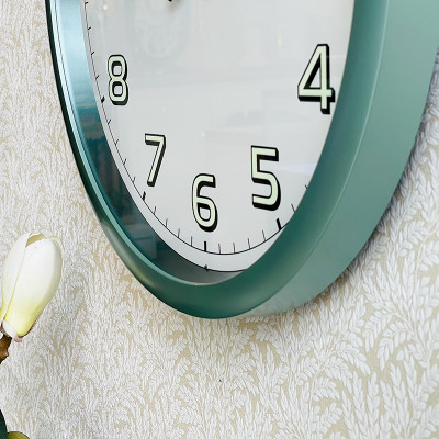 Đồng hồ treo tường Nhật Bản Rhythm CMG805NR05 Kt 42.0 x 4.0cm, 1.4kg Vỏ nhựa. Dùng Pin.