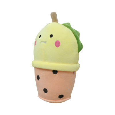 Gối tựa TE hình ly trà sữa nỉ nhung Hometex