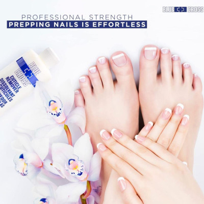 Nước Mềm Da Cao Cấp Blue Cross  177ml Chai Lỏng Vàng Làm Nail, Trắng Vàng Không Ngâm Nước Phá Gel Women