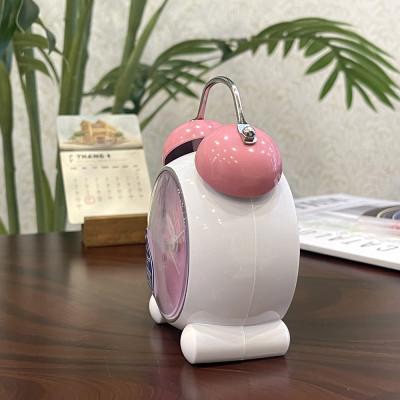 Đồng hồ Rhythm CRA860NR13- Kt 8.6 x 11.3 x 6.0cm, 168g. Vỏ nhựa, dùng PIN.