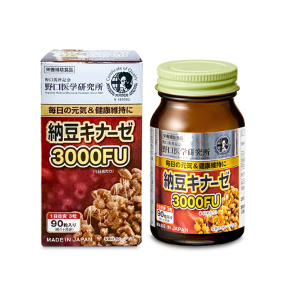 Viên Uống hỗ trợ giảm tan sợi huyết  Nattokinase Noguchi 3000FU