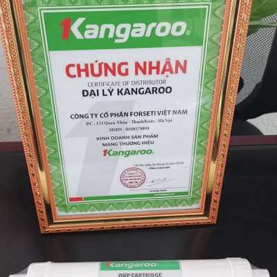 HÀNG CHÍNH HÃNG - Combo 3 lõi lọc nước Kangaroo - 789 (Alkaline, Maifan Rock, ORP)