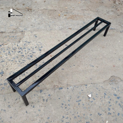 Kệ sắt kê chậu cây Dài 50 cm.Rộng 15-20-25cm Cao 10-15-20cm.hộp thép 20 x 20 mm ( Hàng Chính Hãng )