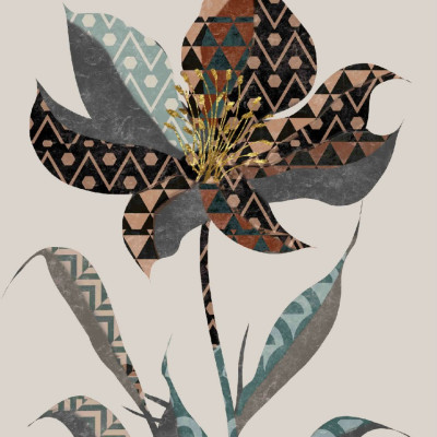  Bộ 5 Tranh treo tường phòng khách, sang trọng - Bộ 05 tranh chủ đề BẮC ÂU TỐI GIẢN tặng kèm khung và đinh treo tường PVP-DC506