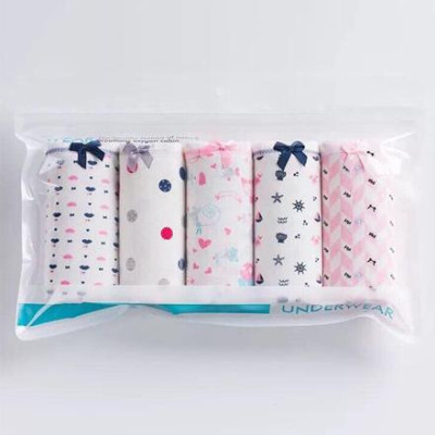 SET 5 QUẦN LÓT NỮ KUTE IN HÌNH NGHỘ NGHĨNH, SIÊU YÊU QL2405