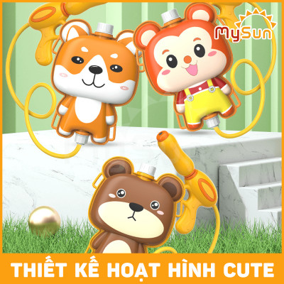 Balo súng phun bắn nước đồ chơi mini giá rẻ cho bé bắn xa siêu mạnh MySun