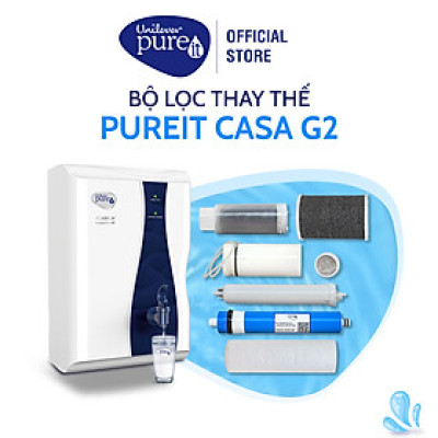 Bộ lọc diệt khuẩn Pureit Casa G2 Công suất lọc 6000L, Hàng chính hãng