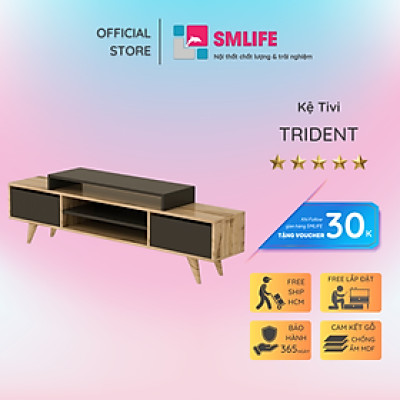Kệ TV phòng khách thiết kế đẹp SMLIFE Trident