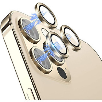 Bộ dán kính cường lực bảo vệ Camera dành cho iPhone 15 Pro / 15ProMax Guard Lens Ring mang lại khả năng chụp hình sắc nét full HD (độ cứng 9H, chống trầy, chống chụi & vân tay, bảo vệ toàn diện) - hàng nhập khẩu