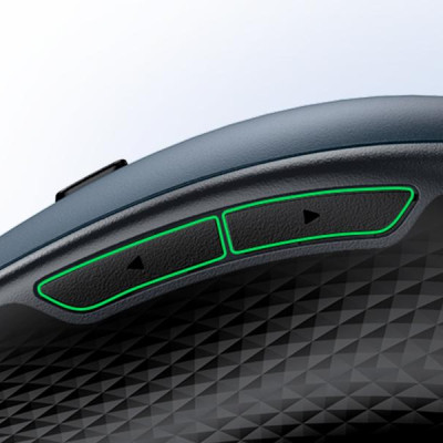 Ugreen UG15807MU101TK 4000DPI Bluetooth 6 nút điều chỉnh kiểu dáng Công thái học Màu Xanh Chuột không dây + BT Không kèm Pin AA - HÀNG CHÍNH HÃNG