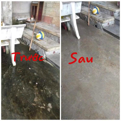 Bột Tẩy Rong Rêu Túi 500gr ,Đa Năng – Diệt Sạch Rong Gốc Mạnh, Làm Sạch Nền Xi Măng, Sân Gạch