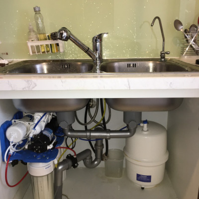 	 Máy lọc nước RO 6 cấp không vỏ hộp - có bù khoáng tự nhiên - Hàng nhập khẩu