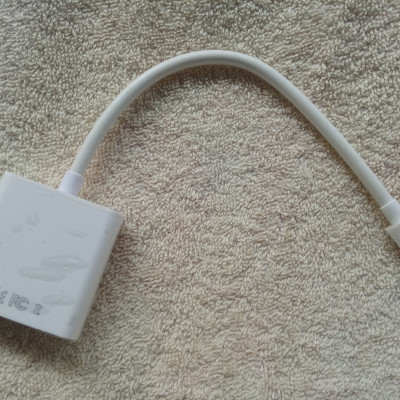 Cáp Chuyển đổi cổng Mini Displayport ra cổng VGA dùng để kết nối máy tính với tivi, máy chiếu - Hàng chính hãng