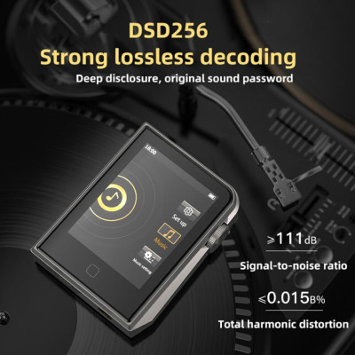 Máy Nghe Nhạc Lossless Hifi, Bluetooth 5.2, Màn Hình Cảm Ứng, Điều Chỉnh Hiệu Ứng Âm Thanh Ruizu A58 Bộ Nhớ Trong 16GB - Hàng Nhập Khẩu