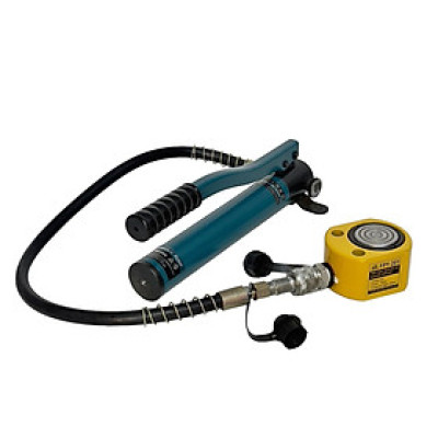 Bộ kích lùn thủy lực 20 tấn hành trình 12mm FPY-201 và bơm  tayCP-180