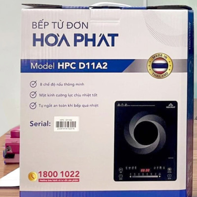 Bếp Từ Đơn Cao Cấp Hòa Phát HPC D11A2 (Made in Thailand) - Hàng Chính Hãng