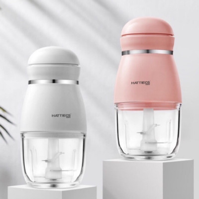 Máy Xay Đồ Ăn Dặm Cho Bé 6 Lưỡi Cối Thuỷ Tinh Hàng Nội Địa Trung Bản Cao Cấp Siêu Mịn Tiện Dụng - Hàng Chính Hãng