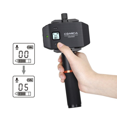 Micro Không Dây Cho Điện Thoại Comica CVM-WS50B - Hàng Chính Hãng