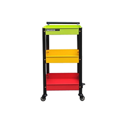 Xe đẩy dụng cụ mini 3 tầng thép sơn tĩnh điện