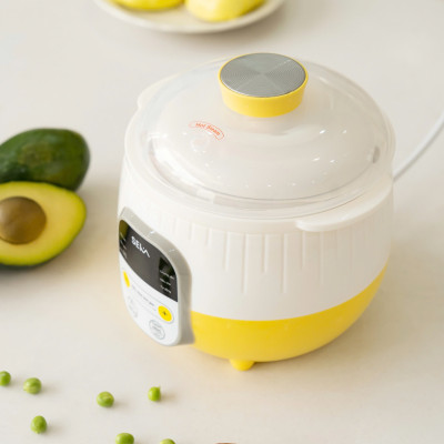 Nồi nấu cháo SEKA SK6182 dung tích 0,8L cho bé ăn dặm - Ninh hầm hấp cách thuỷ chưng yến hàng chính hãng