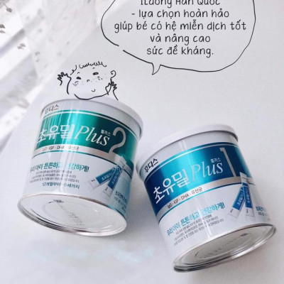 Sữa Non ILDong Foodis  Plus 2Hàn Quốc, tăng kháng thể cho trẻ em còi xương, suy dinh dưỡng, bé mới ốm dậy, không được khỏe và những bé biếng ăn, số 2 - OZ Slim Store