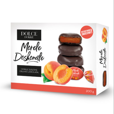 Sô cô la Mơ MATEO 200g (Dried Apricots in Chocolate 200g)