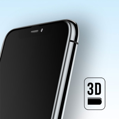 Kính cường lực dành cho iPhone Xs/X Full 3D MIPOW KING BULL chống nhìn trộm - Hàng chính hãng