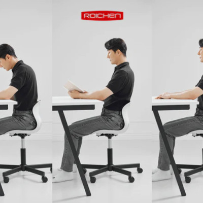 [Roichen - WOW] Ghế Roichen - WOW, ghế chỉnh Dáng ngồi đúng có chân xoay_Made in Korea