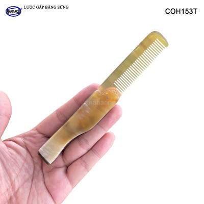 Lược Sừng Gấp Gọn - Loại Bỏ Túi Dành Cho Nam Thuận tiện Dễ sử dụng Tạo kiểu tóc - COH153T
