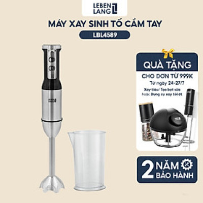 Máy xay sinh tố cầm tay đa năng Lebenlang LBL4589, công suất 1000W, bảo hành 2 năm – hàng chính hãng