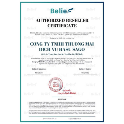 Viên uống Bổ sung Kẽm DHC Zinc