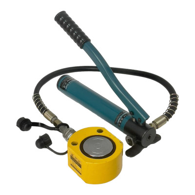 Bộ kích lùn thủy lực 30 tấn hành trình 14mm FPY-301 và bơm tay CP-180