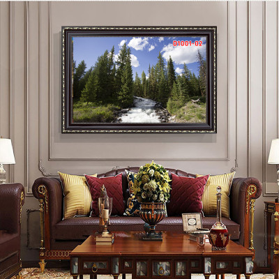 D1001 Tranh kính Phong cảnh Châu Âu ( được chọn mẫu)