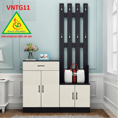 TỦ TRANG TRÍ KIÊM VÁCH NGĂN PHÒNG VNTG11 _ Nội thất lắp ráp Viendong Adv