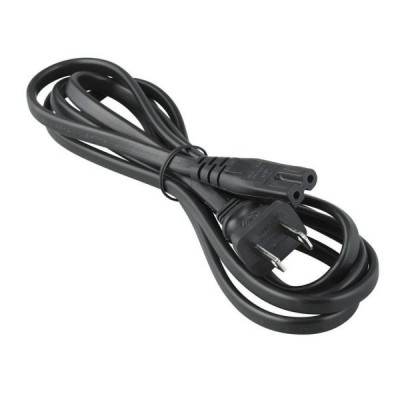 Dây nguồn số 8 dùng cho adapter sạc laptop 1m 159OL40312CD Màu Đen Hàng Nhập Khẩu