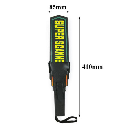 ROGTZ - Máy Dò Kim Loại Cầm Tay Super Scanner MD3003B1 - Nhanh Chóng, Chính Xác 99% Báo Hiệu Âm Thanh Đèn LED Rung Khoảng Cách Dò 30cm Nhựa ABS Nhỏ Gọn Hoạt Động 40 Tiếng An Ninh Sân Bay Cơ Quan Tổ Chức Ngân Hàng Máy Móc Linh Kiện- Hàng Chính Hãng