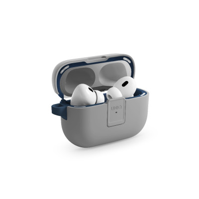 Ốp UNIQ Clyde Cho Airpods Pro Gen 2/1 Có Khóa Cài Hỗ Trợ Sạc Không Dây Hàng Chính Hãng