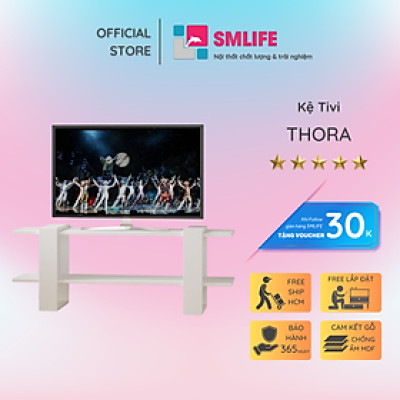 Kệ để tivi phòng ngủ thiết kế đẹp SMLIFE Thora