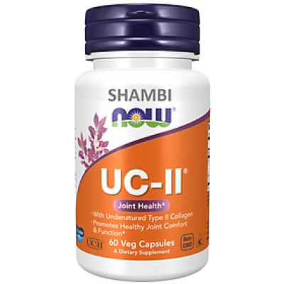 Viên Uống NOW FOODS UC-II Type II Collagel 40mg Cung Cấp Dưỡng Chất, Bảo Tồn Phần Sụn Khớp Lọ 60 Viên