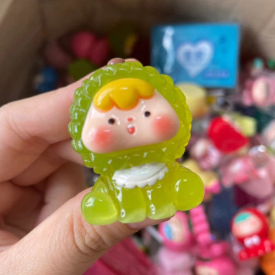 Combo 10 Túi Mù Size To, Túi Mù Tự Xé, Kẹo Dạ Quang, Đục, Kim Tuyến, Mẫu Ngẫu Nhiên