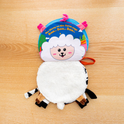 Sách Vải Lật Mở Sột Soạt Đa Tương Tác Cho Bé từ 0 Tháng Tuổi - Lalala Baby