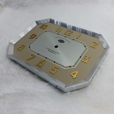 Mặt Số Bát Giác Ngang ODO-N2 – Số Nổi Inox 304, Viền Nhôm, Logo ODO – Lắp Đồng Hồ Cổ Điển