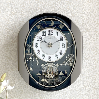 Đồng hồ treo tường RHYTHM 4MH751WD18 (Vàng Champange)