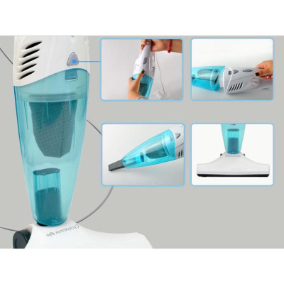 Máy hút bụi Daewoo DWX-E620P (Blue) công suất 600W mạnh mẽ và bền bỉ - Hàng chính hãng