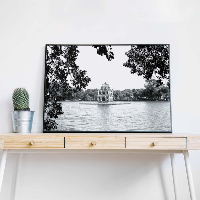 Tranh treo tường phong cảnh Hà Nội xưa - HNX016