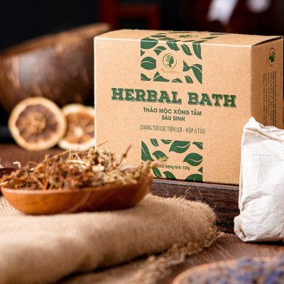 Bộ thảo mộc xông hơi đầy đủ Wonmom ( Xông mặt - toàn thân - cửa mình - gừng hạ thổ toàn thân )