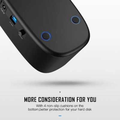 Ugreen UG50740CM197TK Hộp đọc ổ cứng 2.5 + 3.5 SATA USB 3.0 hỗ trợ 12TB - HÀNG CHÍNH HÃNG