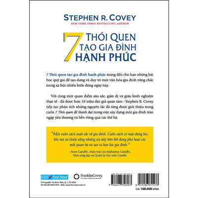 7 Thói Quen Tạo Gia Đình Hạnh Phúc (Bìa mềm)