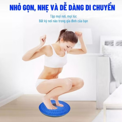 BÀN XOAY TẬP EO THON GỌN MẪU MỚI CHẤT LƯỢNG 