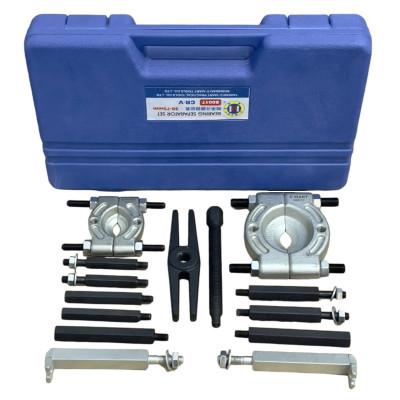 Bộ vam đĩa, tháo vòng bi, buly, bánh răng 14PCS S0017với 2 đĩa cảo 50mm và 75mm